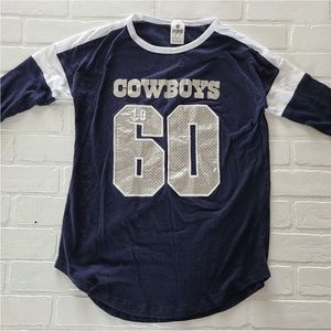 Victoria’s Secret pink Dallas cowboys shirt jersey